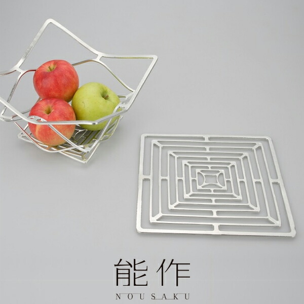 楽天市場】【エントリーでポイント5倍】能作 NOUSAKU KAGO スクエア L