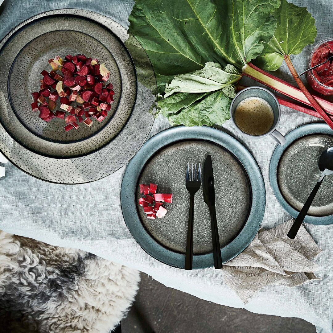 ALESSI Rundes Modell サラダセット JH01/14 ALESSI Rundes Modell