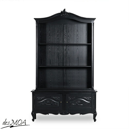 楽天市場】バロック アンティーク調 キャビネット 大型 オープン