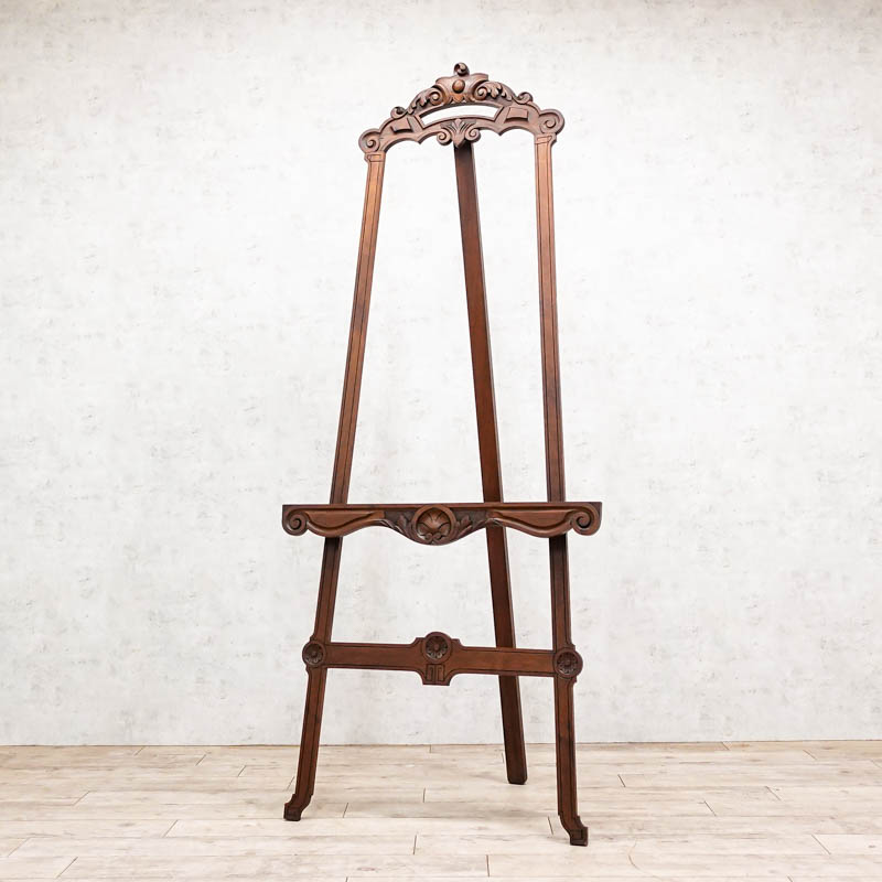 楽天市場】アンティーク イーゼル ディスプレイスタンド 絵画スタンド