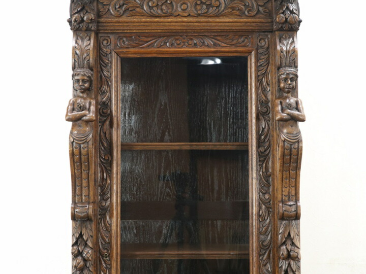 楽天市場】アンティーク ショーケース ガラスショーケース ガラス棚