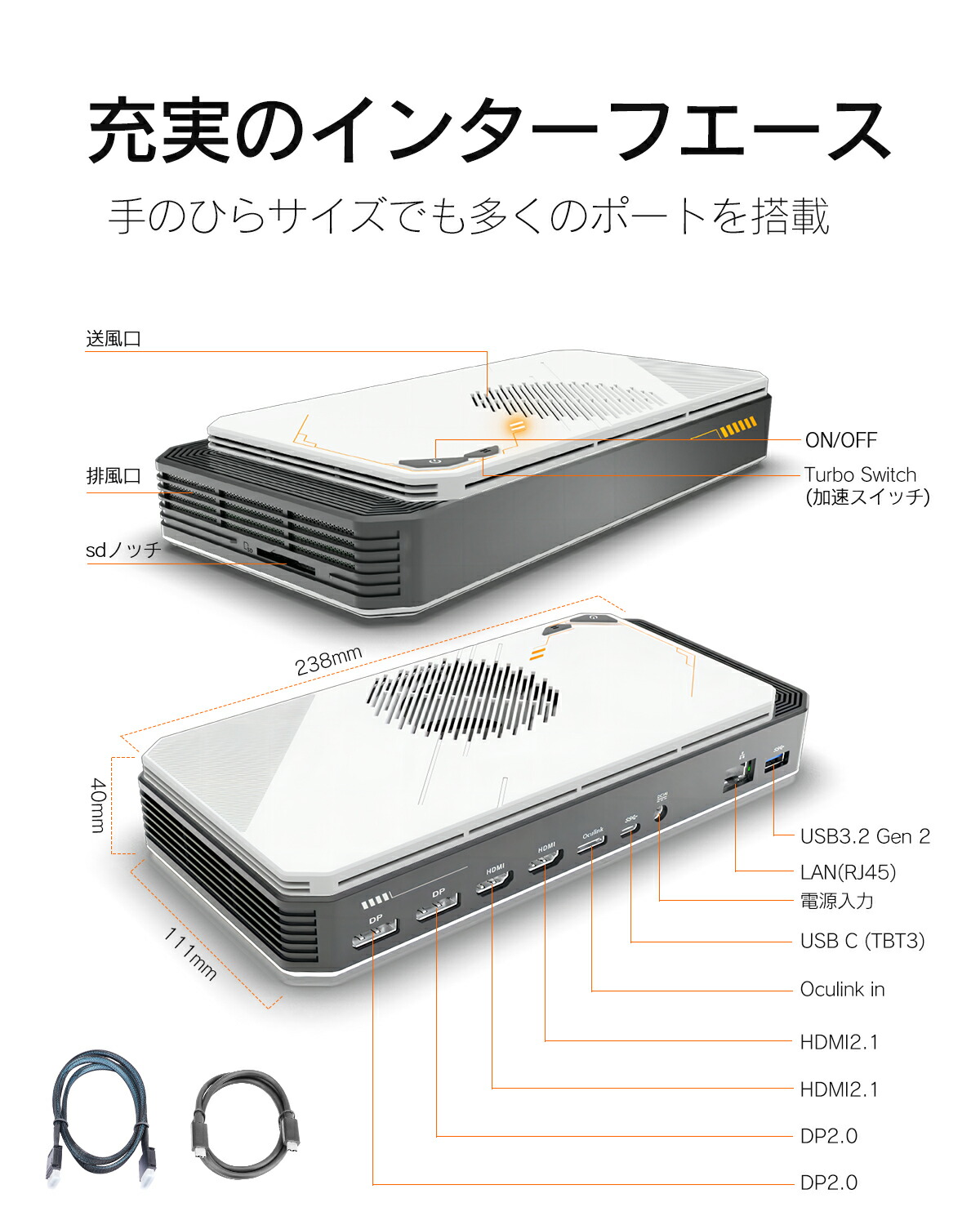 楽天市場】【SS期間限定】最大半額セール！外付けGPU BOX eGPU対応 AMD