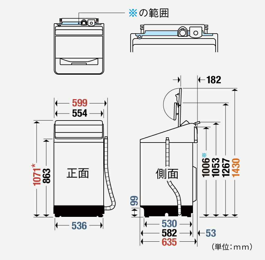 楽天市場】全自動洗濯機 洗濯機【パナソニック Panasonic】NA-FA8K3-W