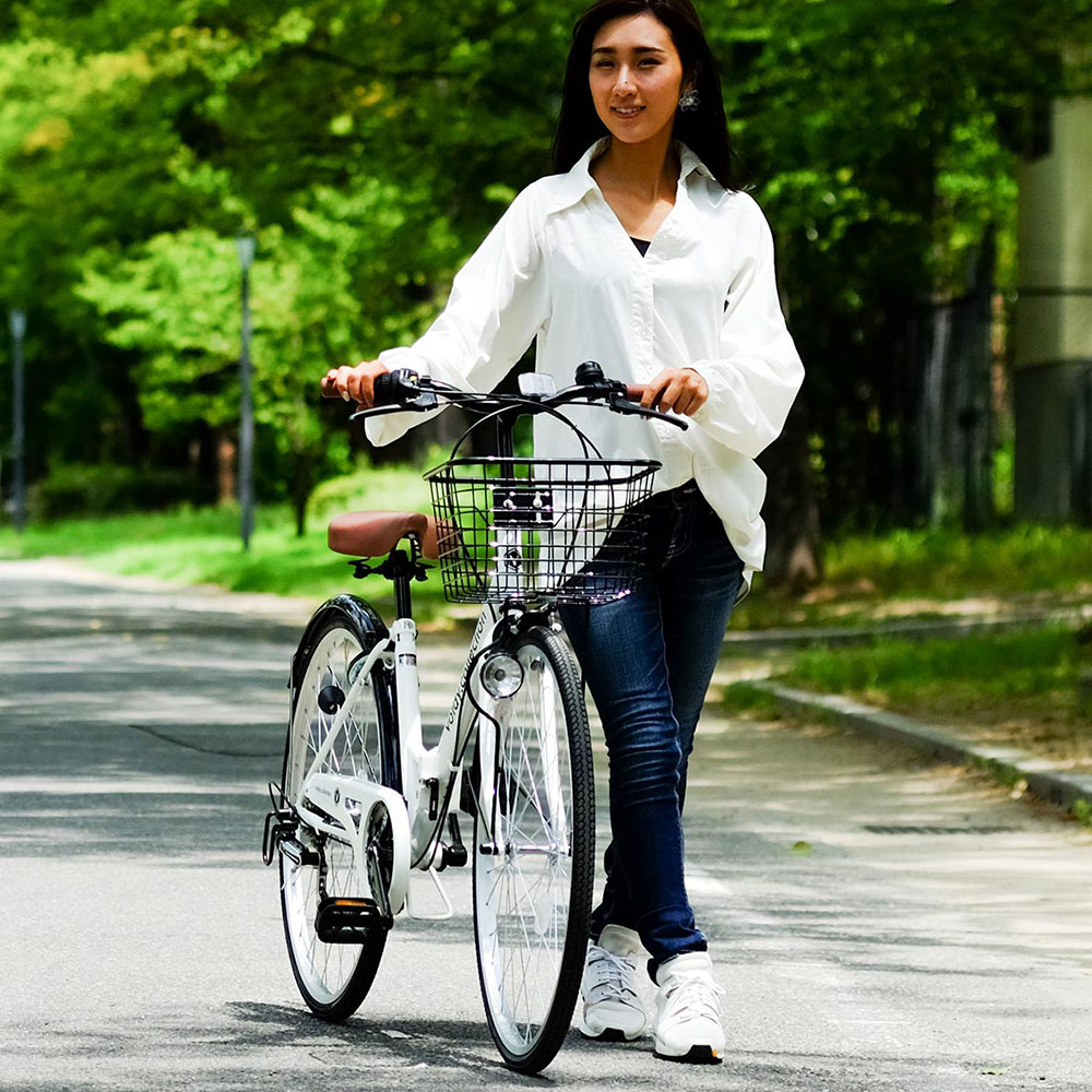 楽天市場】OTOMO 折りたたみ自転車 VFC-001 ブラック 46665 オオトモ