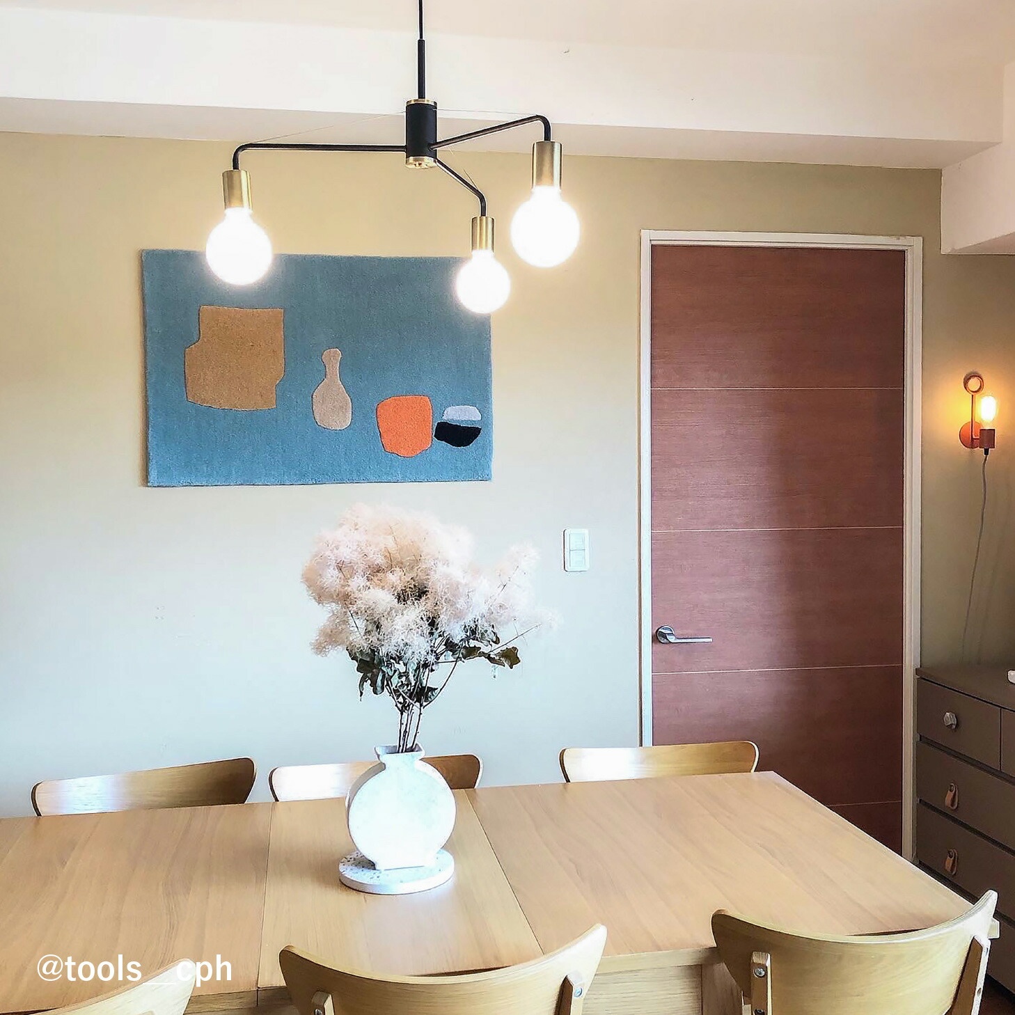 楽天市場】ペンダントライト 3灯 ディクラッセ トレノ 真鍮 北欧