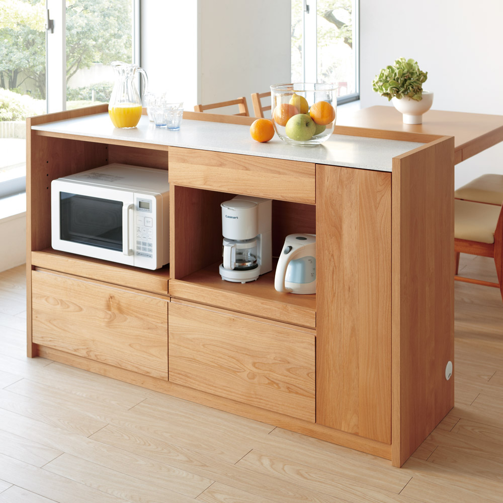 楽天市場】人工大理石（食器棚・キッチンボード｜キッチン収納）：収納