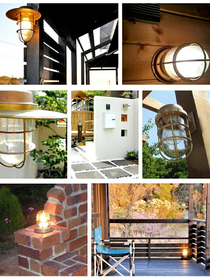 楽天市場】松本船舶照明 マリンランプ 1号デッキゴールド 1-DK-G