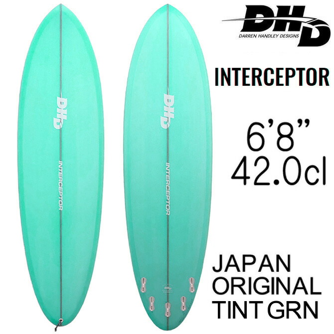 DHD INTERCEPTOR クリア　美品　手渡し限定 INTERCEPTOR – DHD SURF JAPAN