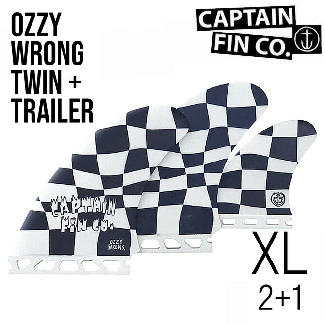 楽天市場】キャプテンフィン オジー ウーロン 2+1 モデル サーフボード