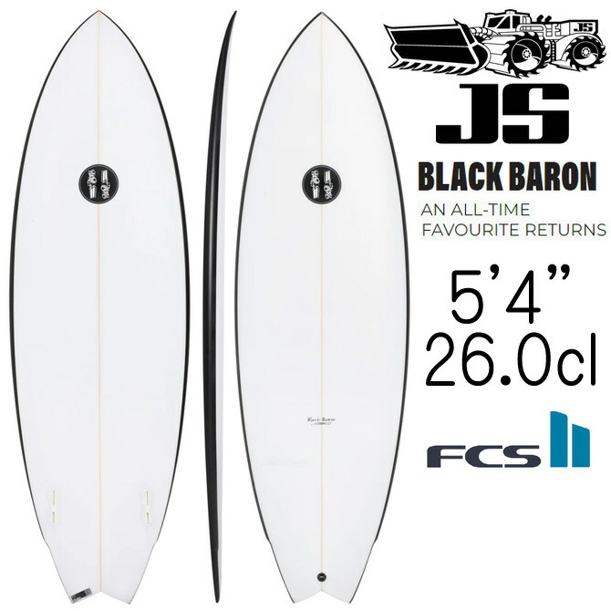 【新品】JSサーフボードBlackBaron 2.1 PEModel 5'6 ブラックバロン 2.1 – JS Industries Japan