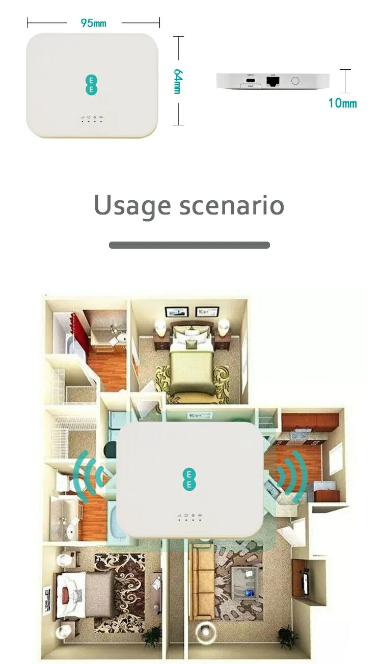 楽天市場】【技適マーク無し】Alcatel 5GEE WIFI QTAD52E 5G電波対応