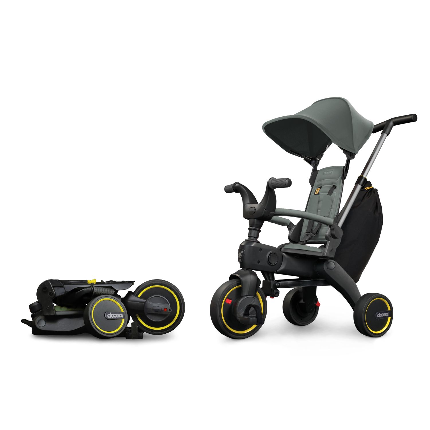 楽天市場】リキトライク 手押し棒つき 折りたたみ三輪車 10ヶ月〜3歳