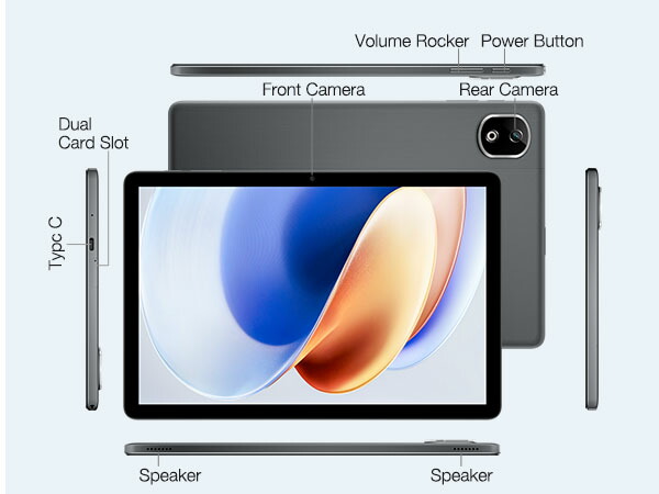 楽天市場】DOOGEE T30E Android14 タブレット 11インチタブレット 9GB