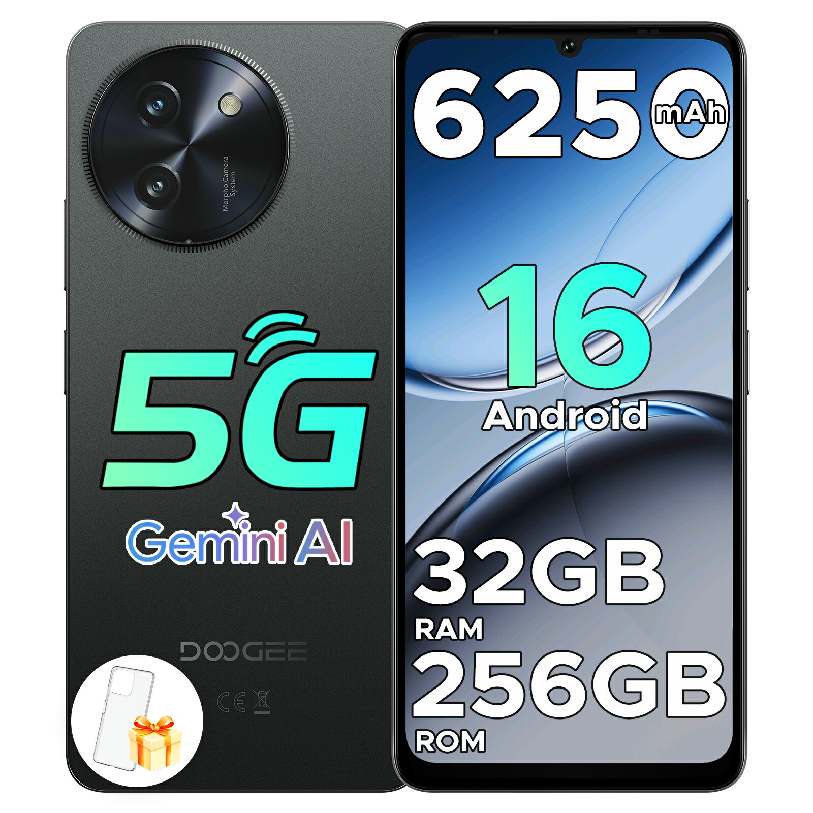 楽天市場】【SS限定23%値引き】5Gスマホ DOOGEE NOTE59PRO SIMフリー