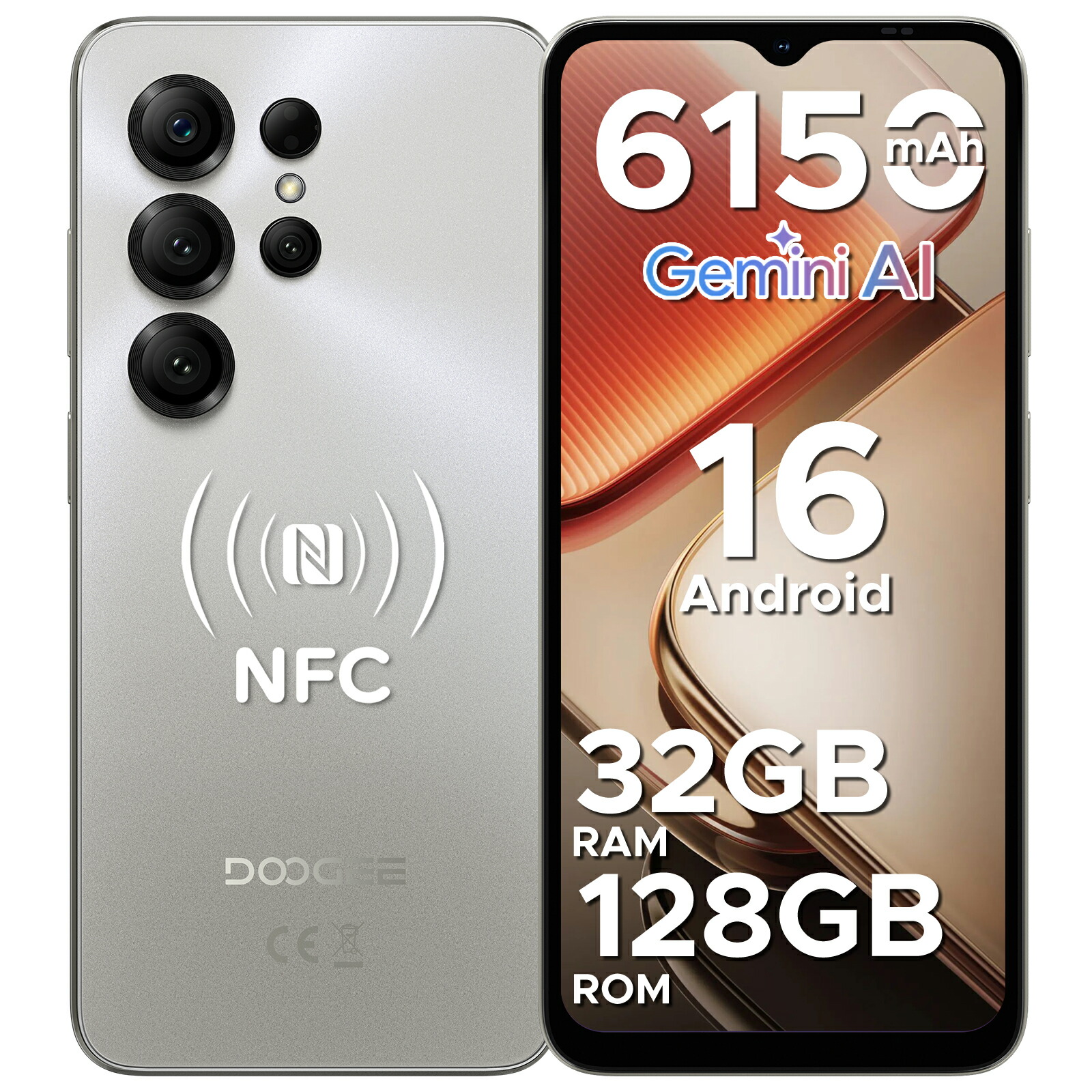 楽天市場】【SS限定26%値引き】Android16 スマホ DOOGEE NOTE56XPRO AI