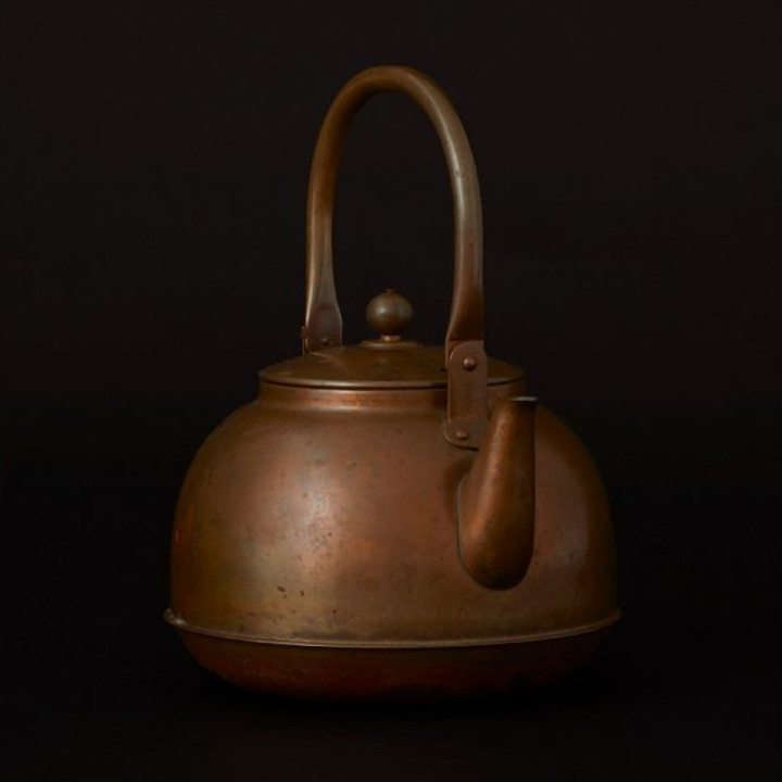 楽天市場】あす楽 東屋銅之薬缶2リットル[軽い銅製薬缶銅の薬缶銅の