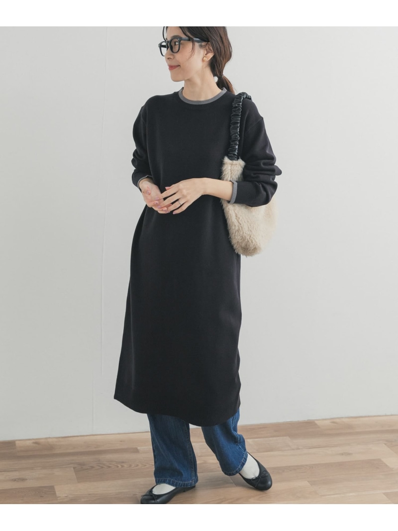 楽天市場】【SALE／50%OFF】バイカラーKNITワンピース URBAN RESEARCH