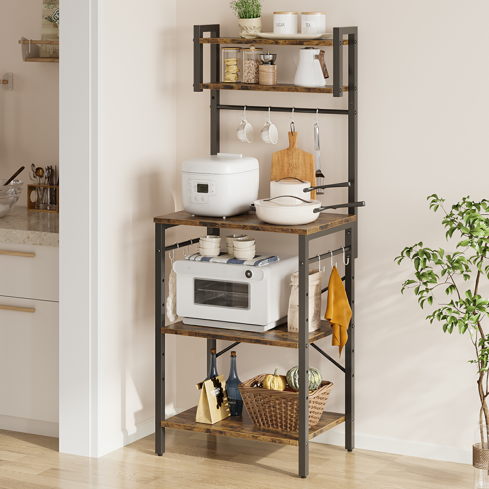 楽天市場】【15%クーポン 3/6 23:59迄】＼翌日発送！／キッチンラック