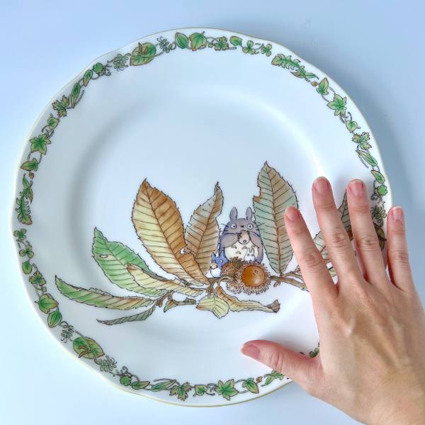 楽天市場】ジブリ グッズ となりのトトロ ノリタケ 27.5cmディナー皿