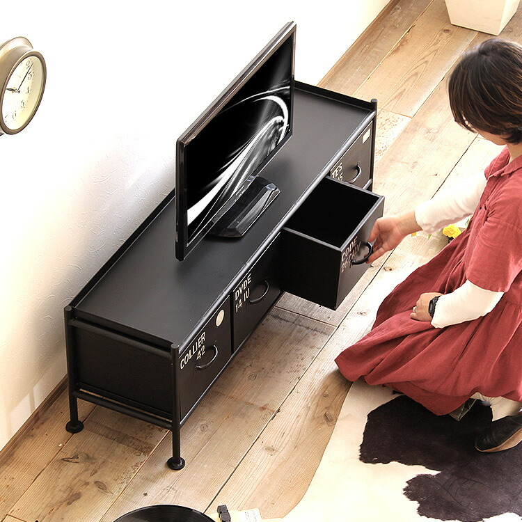 楽天市場】【レビュー特典付き】ローボード 引き出し いっぱい 収納