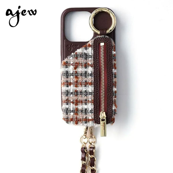 楽天市場】【即納】【iPhone対応】 エジュー ajew tweed cadenas