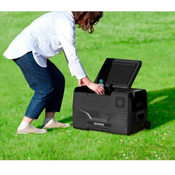 楽天市場】アイリスオーヤマ ポータブル冷蔵冷凍庫 30L IPD-3A-B2