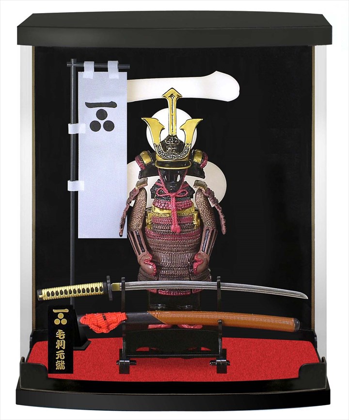 楽天市場】戦国武将 フィギュア 毛利元就 Aタイプ ケース付き グッズ