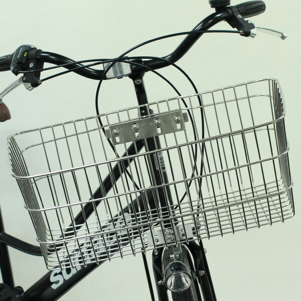 楽天市場】自転車専門店 送料無料 前かご デカいんです！デかーご 大型