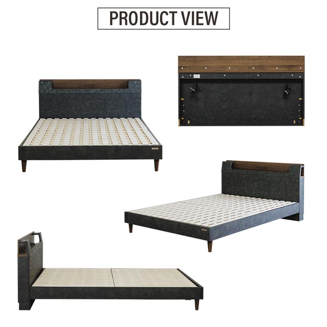 楽天市場】グランツ 正規代理店 ベッドフレーム ダブルベッド ダブル