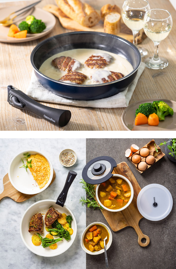 楽天市場】【楽天1位】 グリーンパン セット フライパン 【特典付き