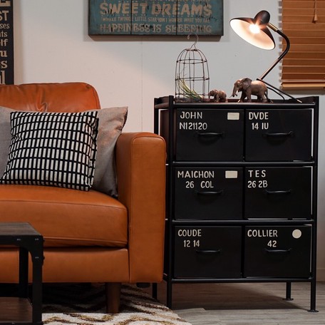 楽天市場】チェスト 黒 ブラック スチール インダストリアルテイスト