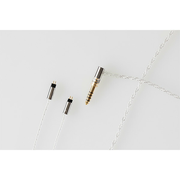 楽天市場】final シルバーコートケーブル 2Pin 1.2m 4.4mm 5極バランス