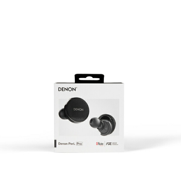 楽天市場】【中古】DENON PerL Pro True Wireless Earbuds ブラック