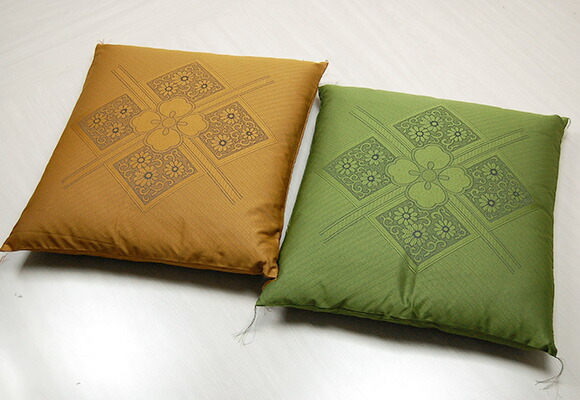 楽天市場】八端判カバー付き座布団 ・フクレ武田菱59×63cm : e-ふとん