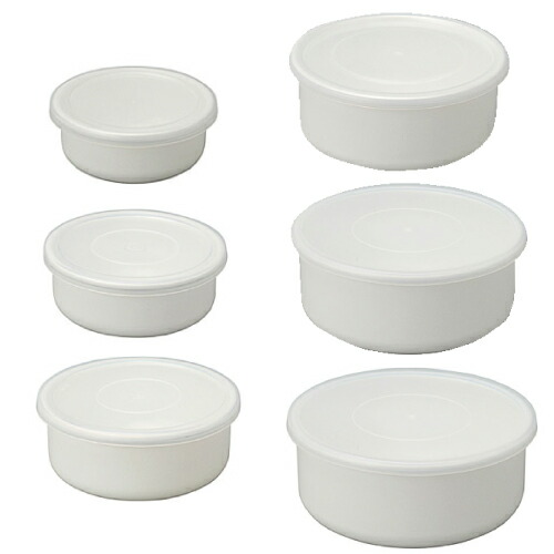 楽天市場】野田琺瑯 ホワイトシリーズ ラウンド 6種類セット 10 12 14