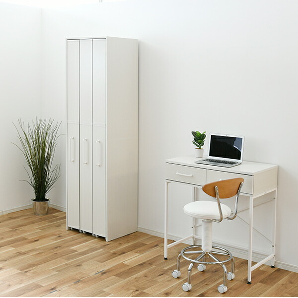 楽天市場】すきま収納 本棚 3列 幅54 スライド本棚 スライド