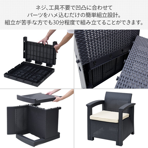 楽天市場】【セール特価 3/11 09:59まで】ガーデン テーブル セット