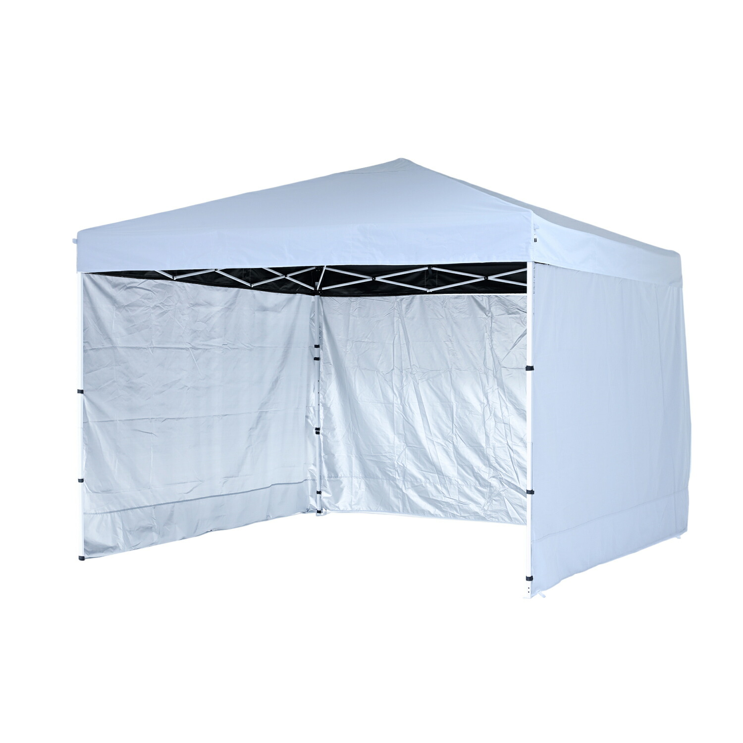 楽天市場】サイドシート3枚付き ワンタッチタープテント 3m×3m 2m×2m