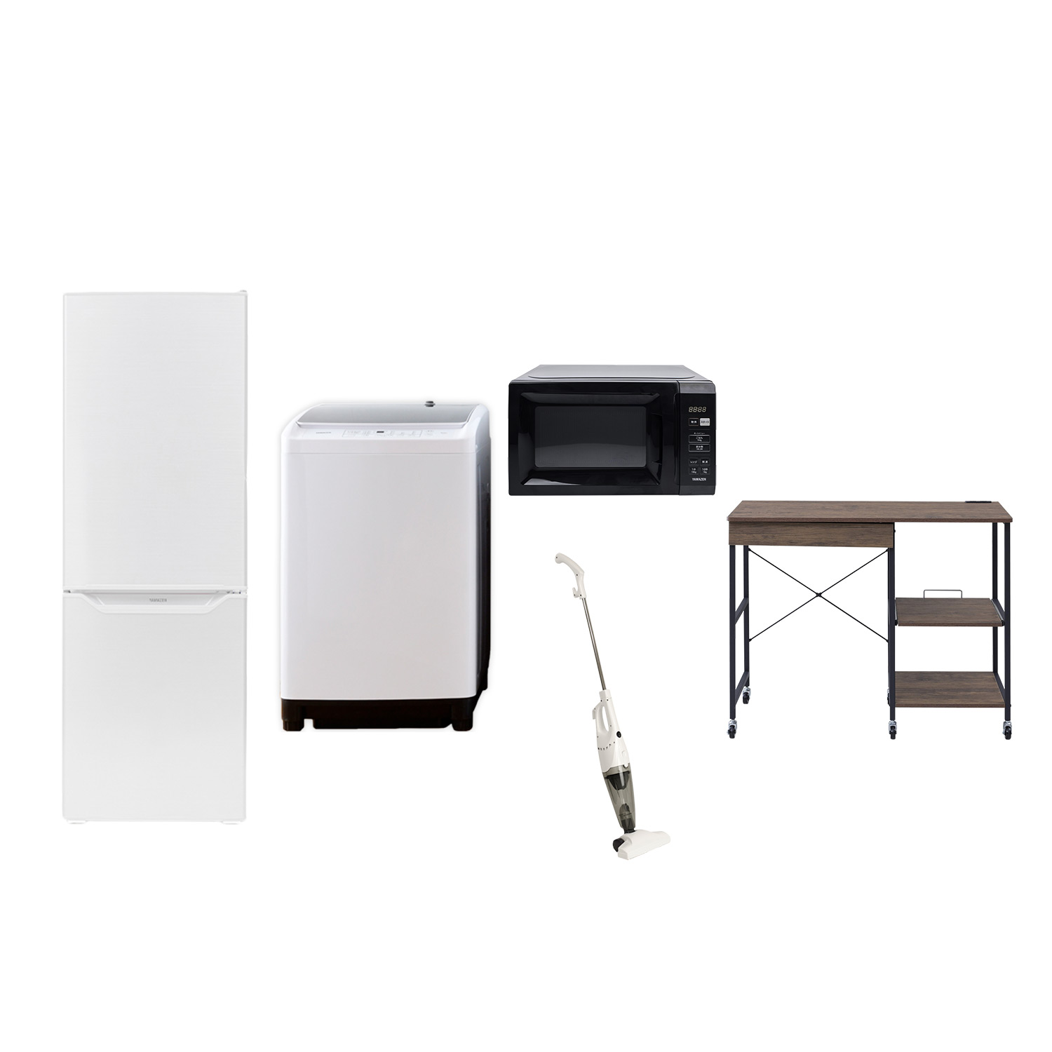 楽天市場】新生活家電セット 5点セット 一人暮らし (8kg洗濯機 173L