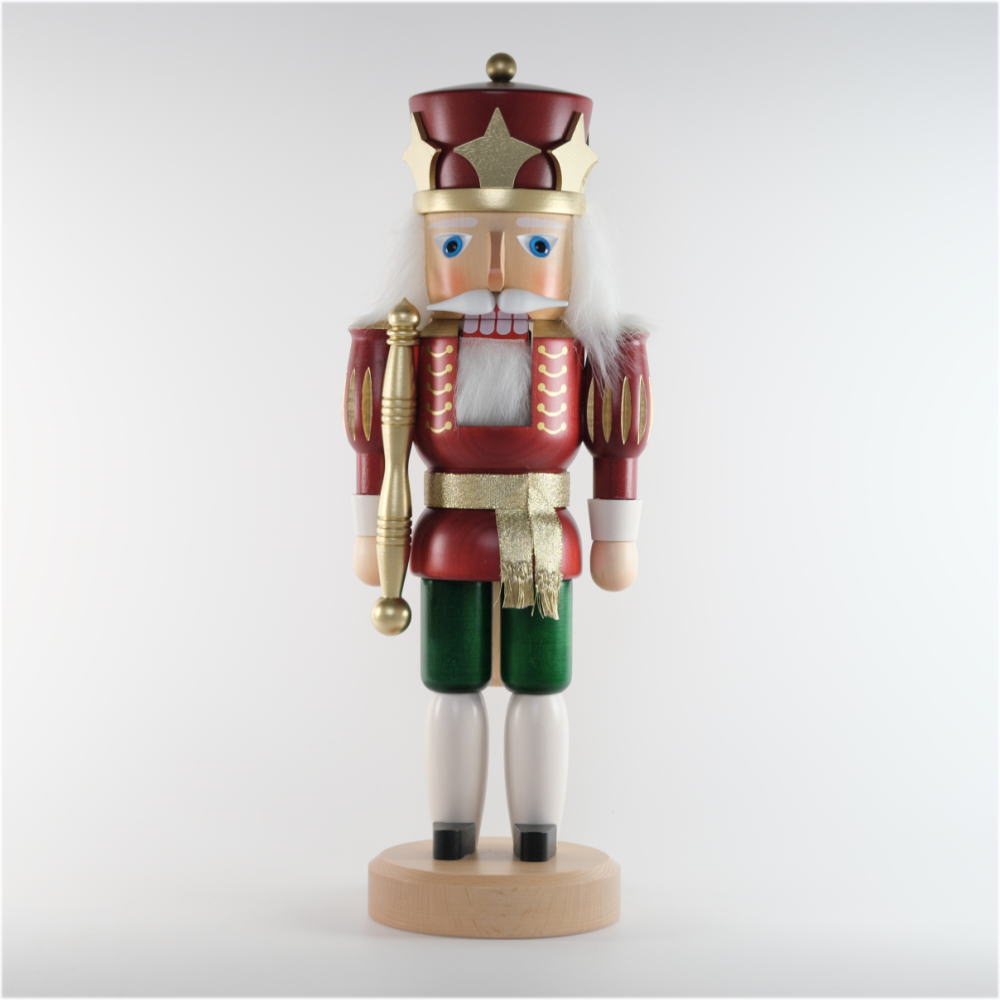 楽天市場】くるみ割り人形 王様 赤 約38cm : いーいんてりあ 暮らしと