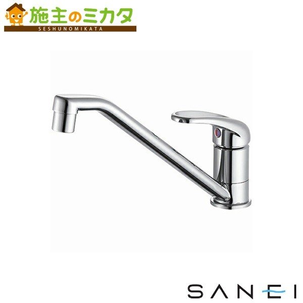 SANEI シングルワンホール混合栓 K87111EAJV-13 (水栓金具) 価格比較