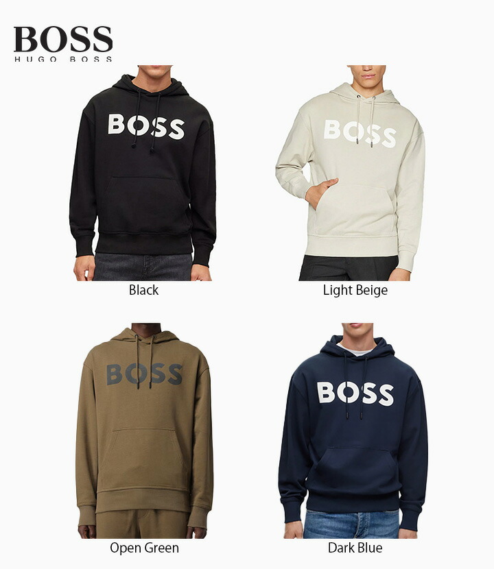 楽天市場】ヒューゴボス Hugo Boss ウェバシクルー_パーカー
