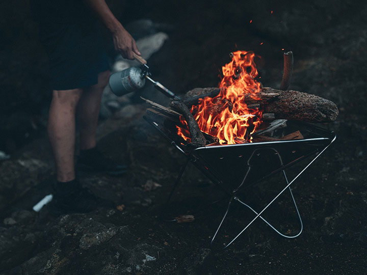 楽天市場】snow peak スノーピーク Pack & Carry Fireplace XL /焚火台