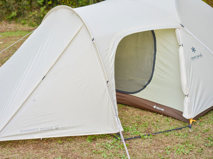 楽天市場】snow peak スノーピーク Amenity Dome Medium in Ivory