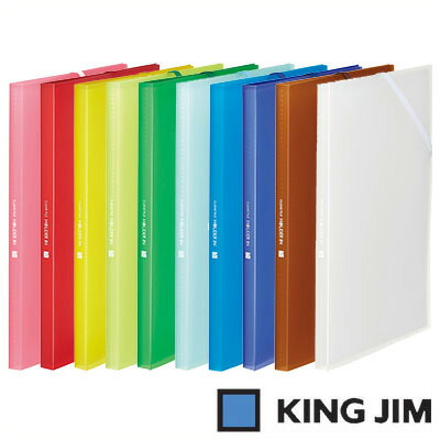 楽天市場】キングジム クリアーファイル ホルダーイン A4 タテ型