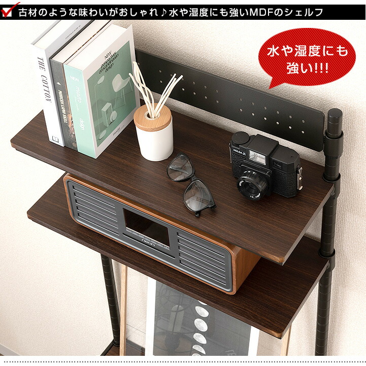 楽天市場】ルミナス 公式 パーツ 部品 ハーフ ウッドシェルフ 棚 棚板