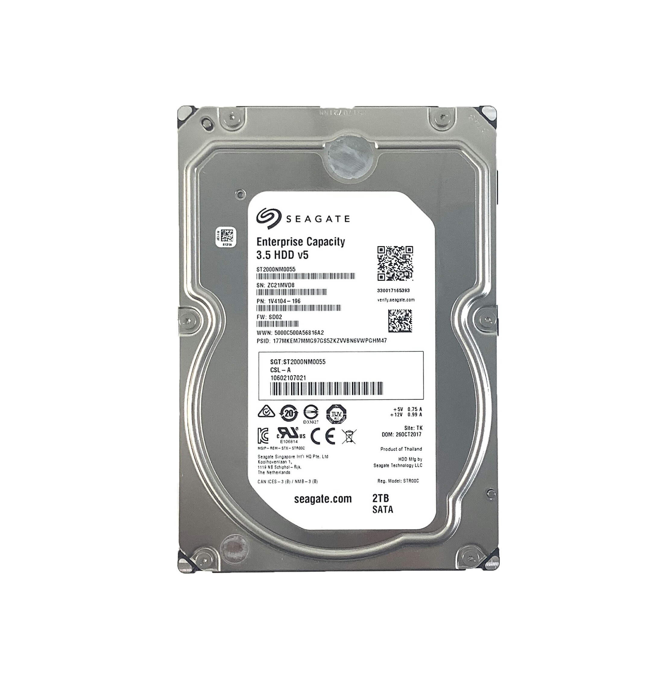 楽天市場】R022-2 TB 3.5 インチ SATA HDD 1点 WD/seagate/HPE/TOSHIBA