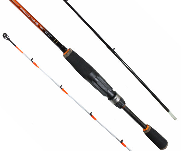 楽天市場】テトラロッドセット ロッドさぐり一徹 150cm リールRIDE