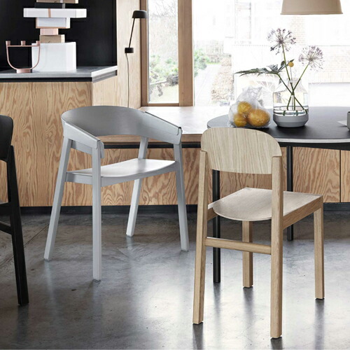 楽天市場】MUUTO（ムート）COVER CHAIR リファインレザー・ブラック