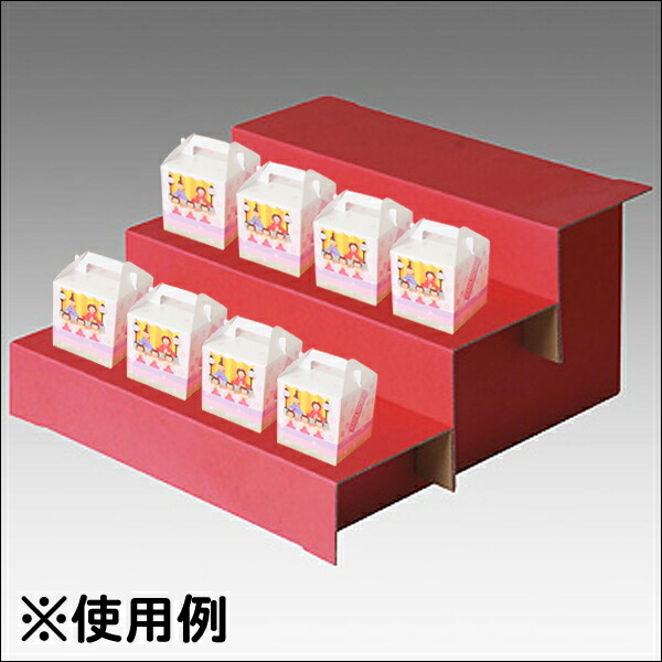 楽天市場】ひな祭り店舗装飾 紙製ひな壇ディスプレイ（組み立て済